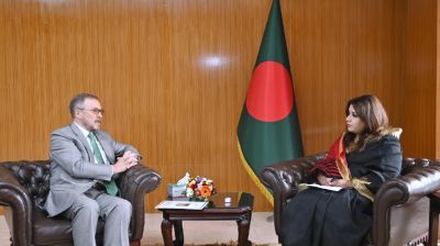 রাশিয়ার রাষ্ট্রদূত- পররাষ্ট্র প্রতিমন্ত্রীর বৈঠক