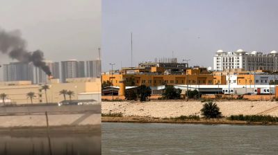 ইরাকে মার্কিন দূতাবাসে ক্ষেপণাস্ত্র হামলা  