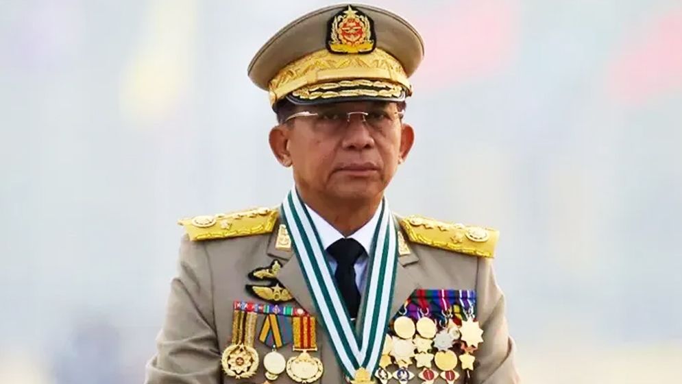 মিয়ানমারের সামরিক জান্তা প্রধান রাষ্ট্রপতি নির্বাচিত