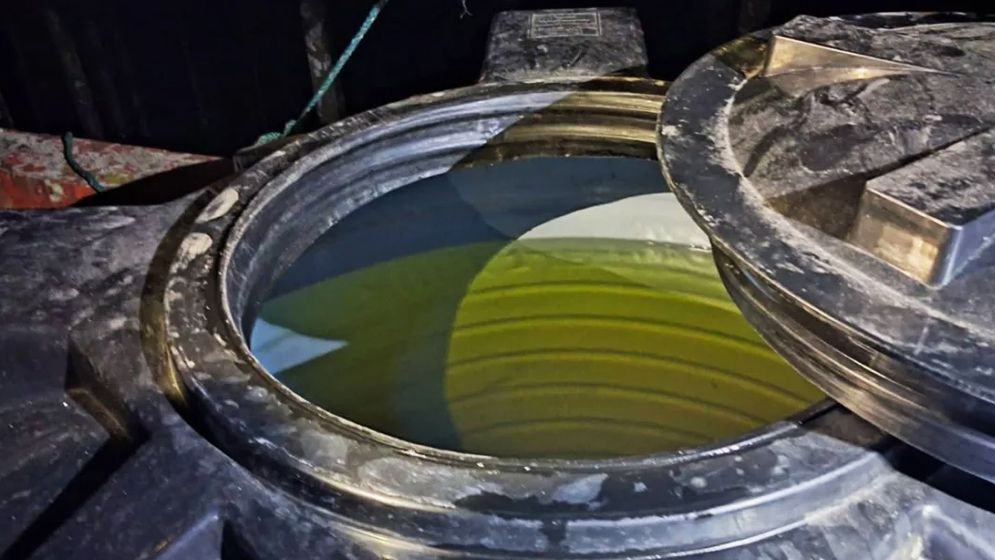 পানির ট্যাংকে মজুত রাখা ডিজেল জব্দ