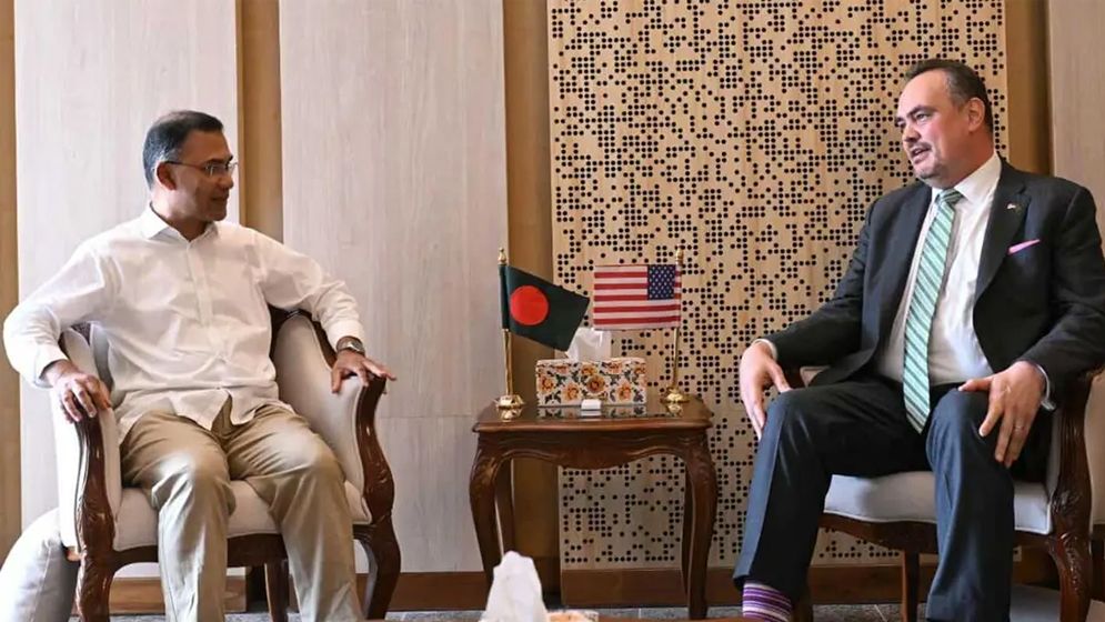 প্রধানমন্ত্রীর সঙ্গে মা‌র্কিন রাষ্ট্রদূতের সাক্ষাৎ