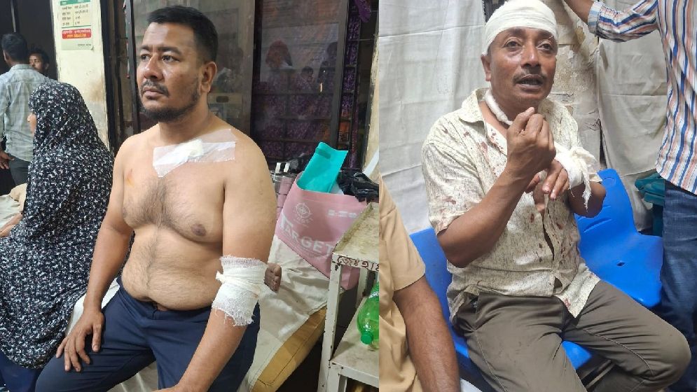 চাঁদা না দেওয়ায় ব্যবসা প্রতিষ্ঠানে হামলা-ভাঙচুর, আহত ৫