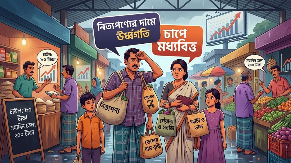 ঊর্ধ্বমুখী ভোজ্যতেল, মুরগি ও নিত্যপণ্যের দাম 