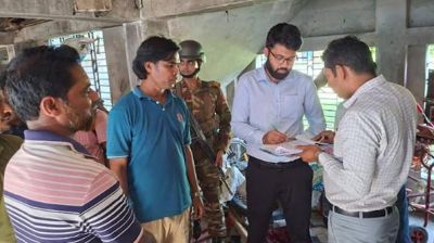 চেয়ারম্যানের বাড়ি থেকে ৬ ব্যারেল ডিজেল জব্দ