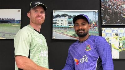 বৃষ্টিতে ভেসে গেল বাংলাদেশ–নিউজিল্যান্ডের দ্বিতীয় টি-টোয়েন্টি