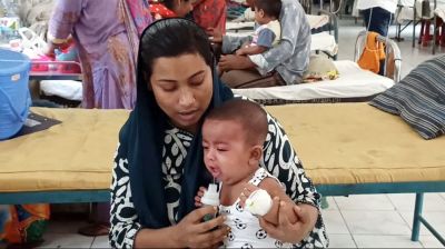 হামে ২৮ দিনে ১৬৯ শিশুর মৃত্যু