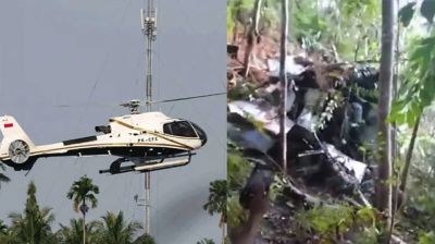 ইন্দোনেশিয়ায় হেলিকপ্টার বিধ্বস্ত, সব আরোহীর মৃত্যু 