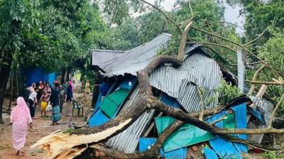 কালবৈশাখীতে লন্ডভণ্ড, ৮৫৫ বাড়িঘরের ক্ষয়ক্ষতি