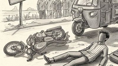 পিকআপ-মোটরসাইকেল সংঘর্ষে প্রাণ গেল দুই শিক্ষার্থীর  