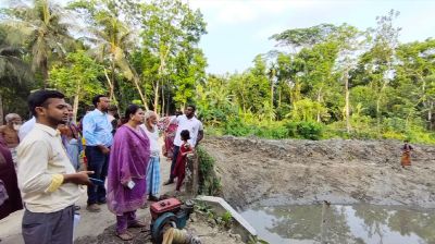 খাল খননে অনিয়ম, পরিদর্শনে অসঙ্গতি পেলেন ইউএনও