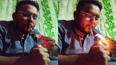 বৈষম্যবিরোধী নেতার মাদক সেবনের ছবি ভাইরাল
