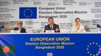 জাতীয় নির্বাচনে ইঞ্জিনিয়ারিংয়ের অ‌ভিযোগ পায়‌নি ইইউ পর্যবেক্ষণ মিশন  