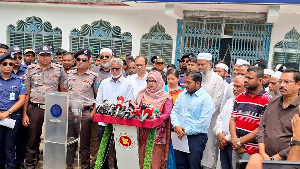 ১৯৯তম ঈদ জামাতের প্রস্তুতি শেষ শোলাকিয়ায়