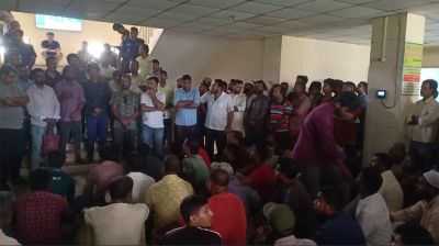 ফেইস বোনাসের দাবিতে খনি শ্রমিকদের দুই ঘণ্টা কর্মবিরতি