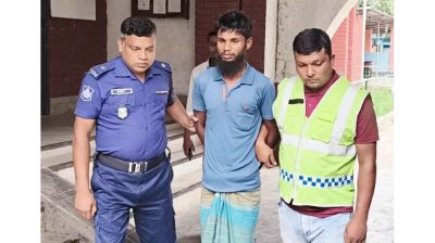 স্কুলছাত্রীকে ধর্ষণচেষ্টার অভিযোগে যুবক আটক