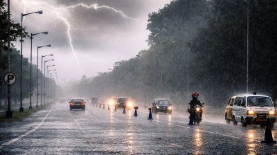 দেশের ১৩ জেলায় বজ্রসহ বৃষ্টিপাতের সতর্কবার্তা
