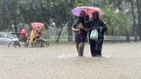 ২৪ ঘণ্টায় ঢাকায় রেকর্ড ৮০ মিলিমিটার বৃষ্টি