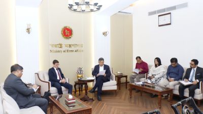 স্বরাষ্ট্রমন্ত্রীর সঙ্গে নরওয়ের রাষ্ট্রদূতের সৌজন্য সাক্ষাৎ