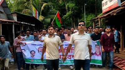 নিষিদ্ধ ঘোষিত ছাত্রলীগ ঠেকাতে মাঠে নেমেছে ছাত্রদল