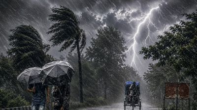 ঢাকাসহ ৮ জেলায় বজ্রবৃষ্টির আভাস